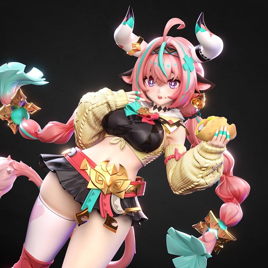 Amazon.co.jp: REENEW 原神 瓦蕾莎 ヴァレサ フィギュア